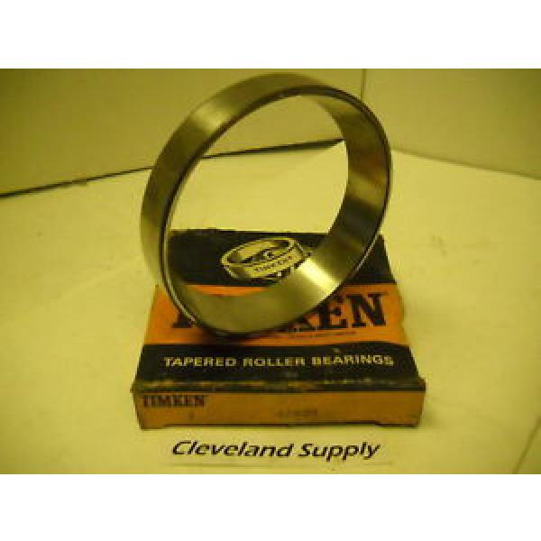 TIMKEN 47620 TAPERED ROLLER BEARING CUP NEW CONDITION IN BOX #1 image