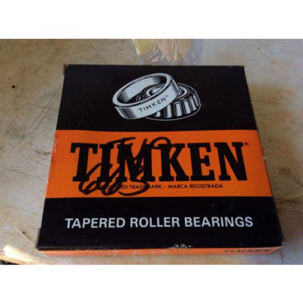 (1) Timken 42587 Tapered Roller Bearing Outer Race Cup, Steel, Inch, 5.875&#034; Oute #1 image