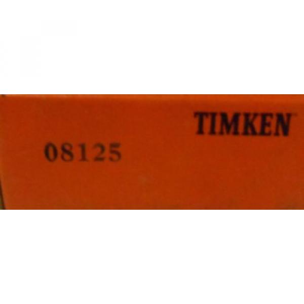 TIMKEN 08125 TAPERED ROLLER BEARING, 1.25&#034; BORE, 2.4645 OD #2 image