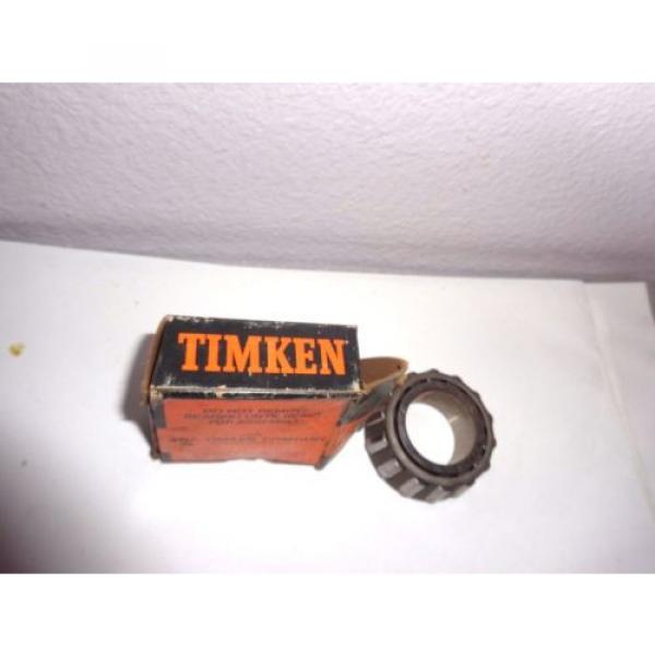 Timken 1985 Tapered Roller Bearing Single Cup Bore 1 1/8&#034;, Width 0.762&#034; Surplus #3 image