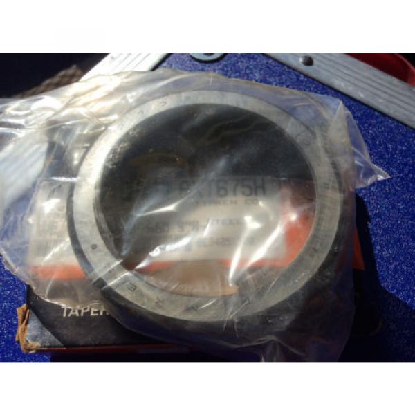 (1) Timken 3732 Tapered Roller Bearing Outer Race Cup, Steel, Inch, 3.875&#034; Outer #3 image