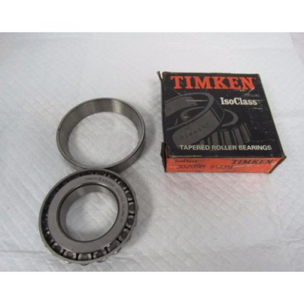 TIMKEN TAPERED ROLLER BEARING 30209M 9/KM1  IsoClass #2 image