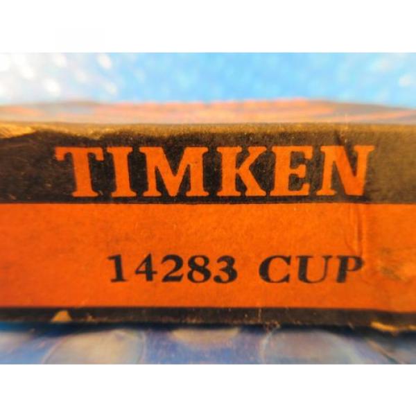 Timken 14283 Tapered Roller Bearing Single Cup 2.838&#034; OD x 0.7250&#034; Wide #4 image