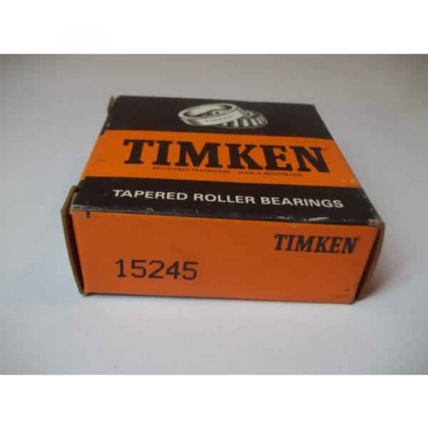 NIB TIMKEN TAPERED ROLLER BEARINGS MODEL # 15245 NEW OLD STOCK #2 image