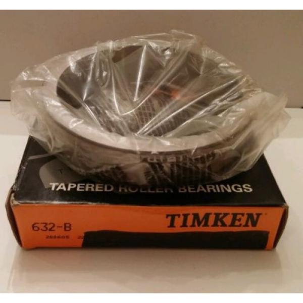 Timken 632B Tapered Roller Bearing, Single Cup, Standard Tolerance, NEW #2 image