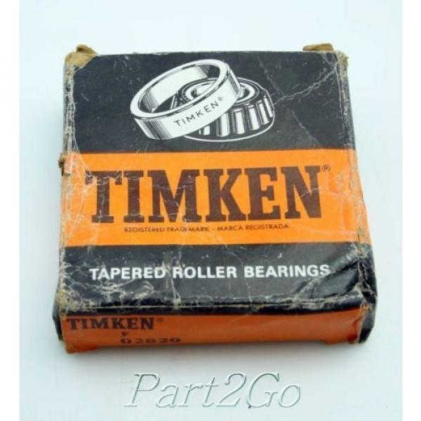 TIMKEN 02820 Tapered Roller Bearings Outer Race Cup, Steel #6 image