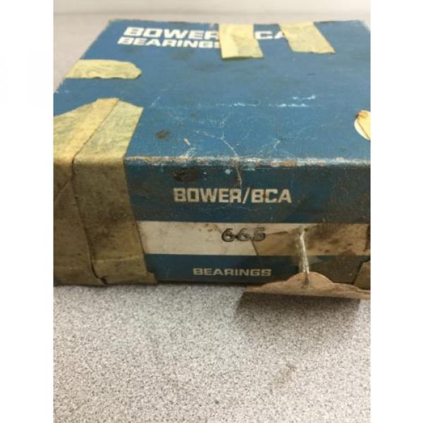 NEW IN BOX BOWER TAPERED CONE ROLLER BEARING TIMKEN 665 #2 image