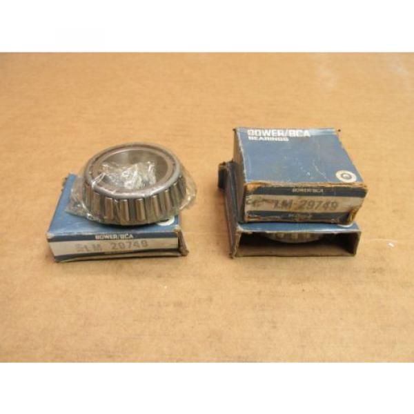 3 NEW BOWER BCA SKF LM29749 TAPERED ROLLER BEARING LM 29749 LOT OF 3 #1 image