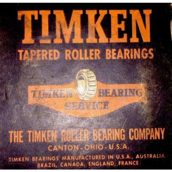 Timken 6376 Tapered Roller Bearing, Single Cone, Standard Tolerance, Straight #1 image