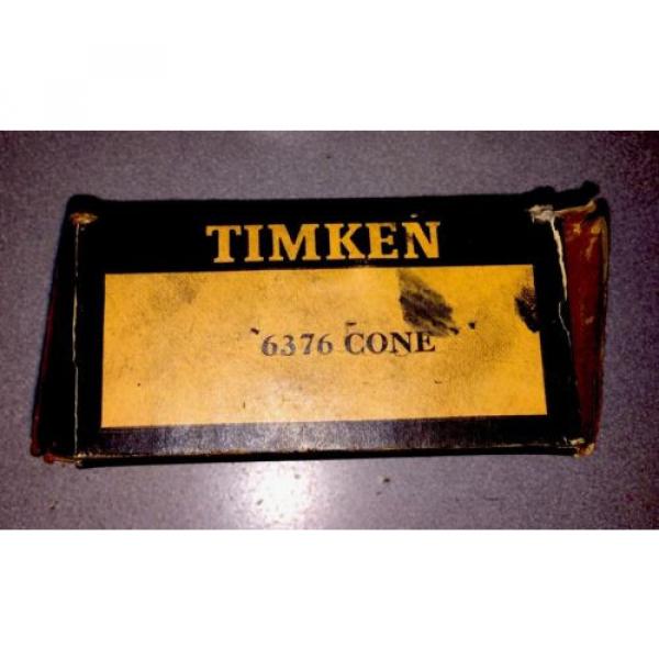 Timken 6376 Tapered Roller Bearing, Single Cone, Standard Tolerance, Straight #2 image