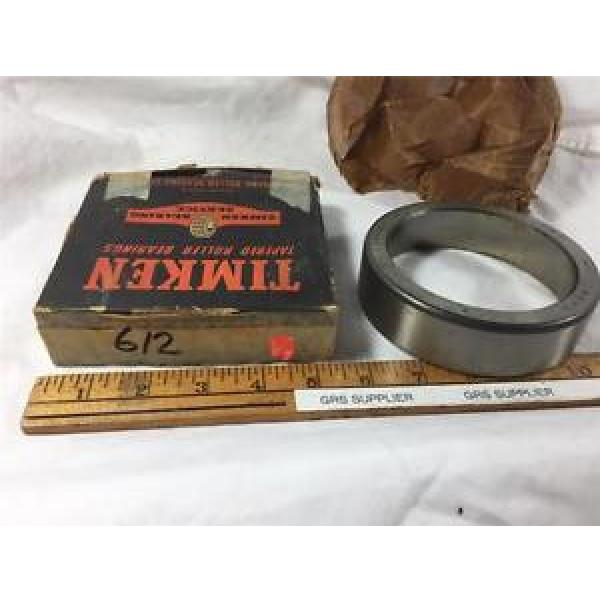 TIMKEN 612 CUP FOR TAPERED ROLLER BEARING NEW OLD STOCK #1 image