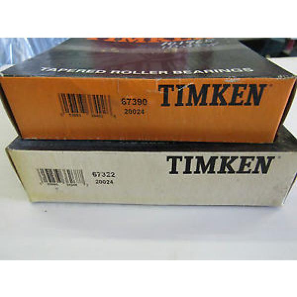 Timken 67390 20024 / 67322 20024 Taper Cup/Cone Set FREE SHIPPING #1 image