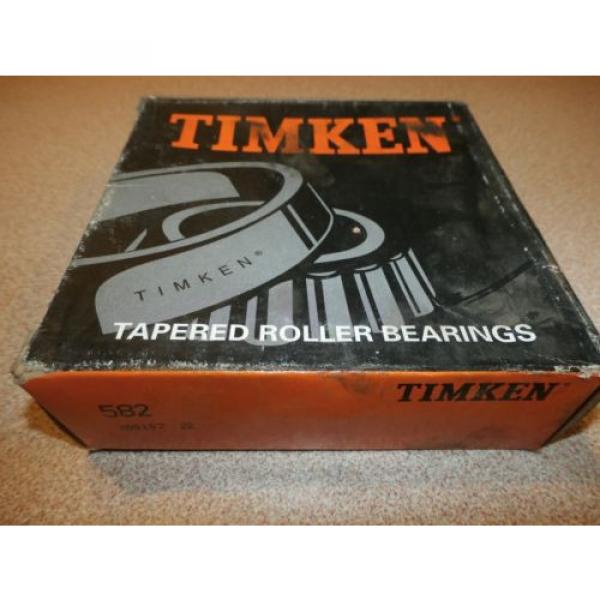 TIMKEN TAPERED ROLLER BEARING 582 #1 image