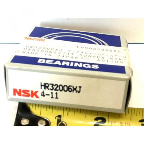 NIB NSK HR32006XJ SET TAPERED ROLLER BEARING CONE/CUP HR 32006 XJ 30mm ID 55mmOD #5 image
