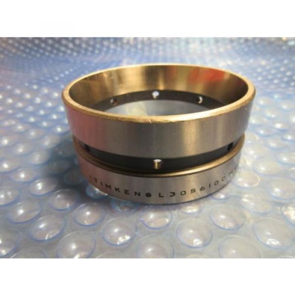 Timken L305610D Tapered Roller Bearing Double Cup, 3 3/16&#034; OD x 1 3/8&#034; W, USA #1 image