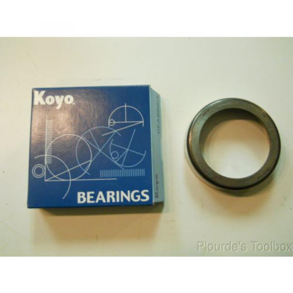 New Koyo Taper Roller Outer Bearing Race / Cup, HM801310, 3-14&#034; x 0.9063 #1 image