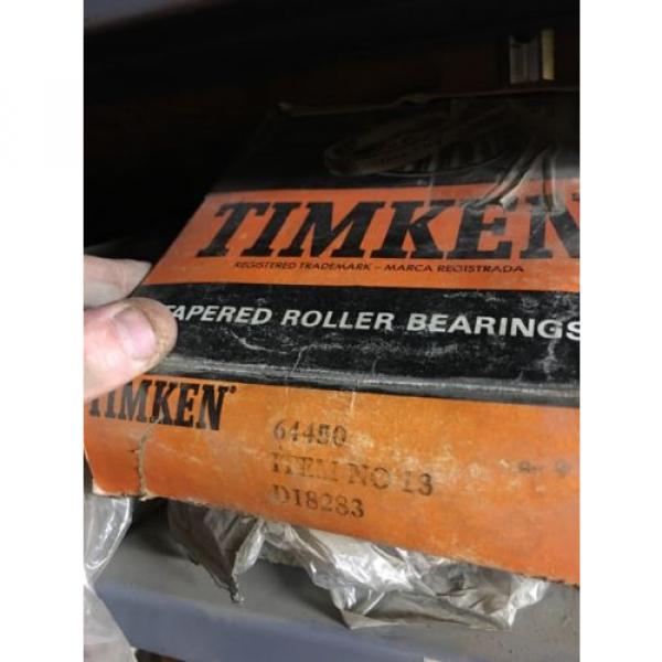 NEW TIMKEN TAPERED ROLLER BEARING 64450 #2 image