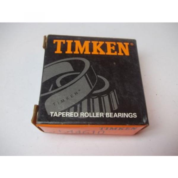 NIB TIMKEN TAPERED ROLLER BEARINGS MODEL # L44610 NEW OLD STOCK 200102 22 #1 image