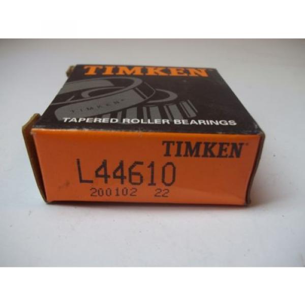 NIB TIMKEN TAPERED ROLLER BEARINGS MODEL # L44610 NEW OLD STOCK 200102 22 #2 image