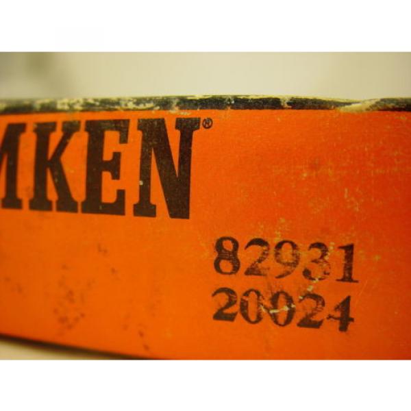Timken 82931 Tapered Roller Bearing Single Cup 9.3125&#034; OD,  1.7500&#034; Width #2 image
