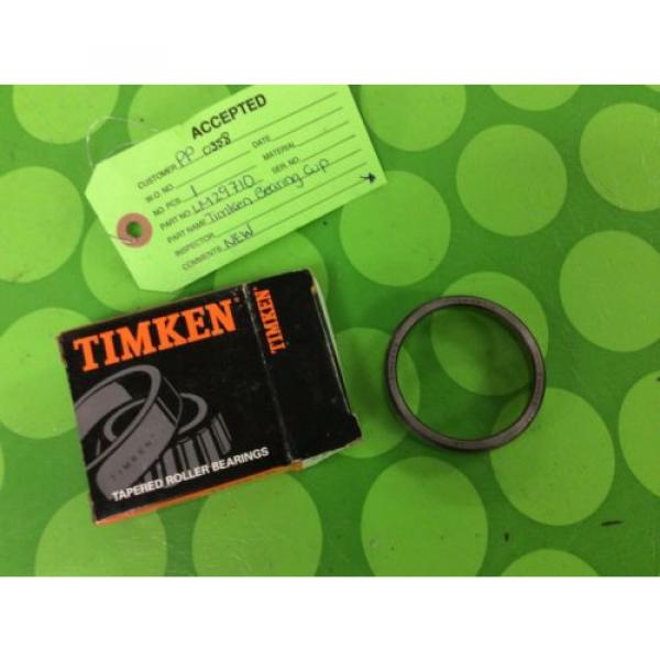 Timken Tapered Roller Bearing Cup P/N: LM29710 #1 image