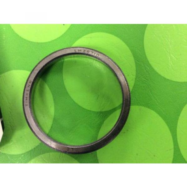 Timken Tapered Roller Bearing Cup P/N: LM29710 #2 image