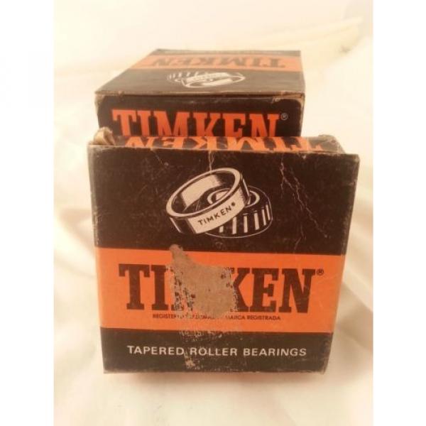 TIMKEN 15245 TAPERED ROLLER BEARINGS RACER CUP NOS AIRCRAFT LOT OF 4! #11 image