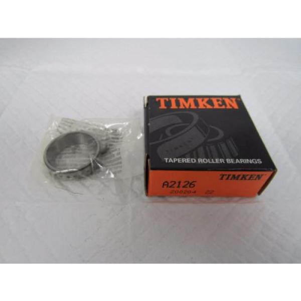 TIMKEN TAPERED ROLLER BEARING CUP A2126 #1 image