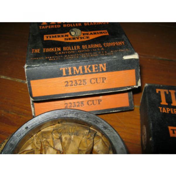 Vintage NOS Timken 22325 Tapered Roller Bearing Race / Cup #4 image