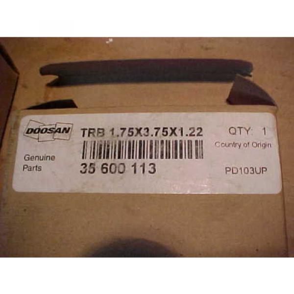 1) **NEW** DOOSAN #35600113 Tapered Roller Bearing, Cup and Cone  Ships Quick. #4 image