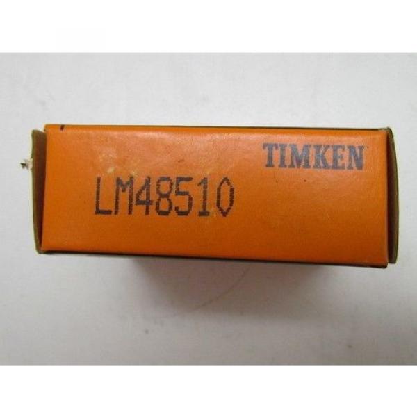 Timken Tapered Roller Bearing Cup Race LM48510 NIB #1 image