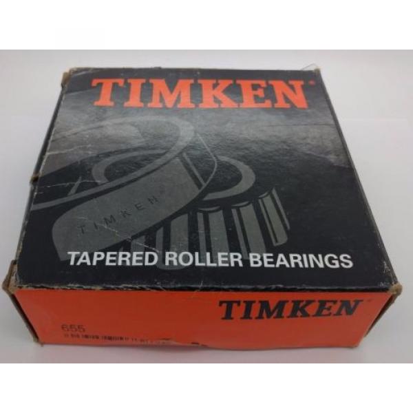 1 NEW TIMKEN 655 TAPERED ROLLER BEARING BRAND NEW IN BOX #2 image