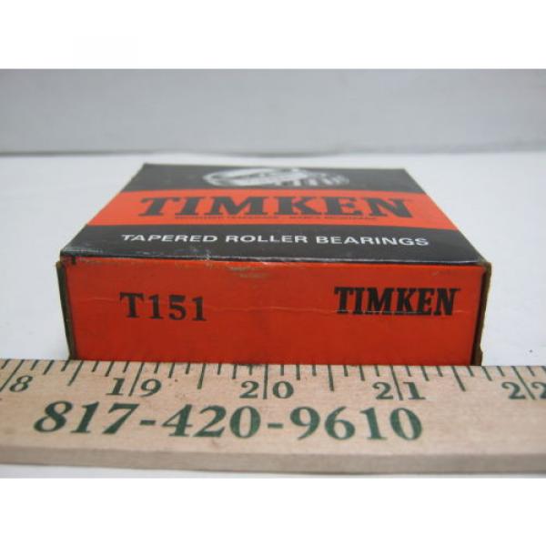 Timken Tapered Roller Bearing (T151) #3 image