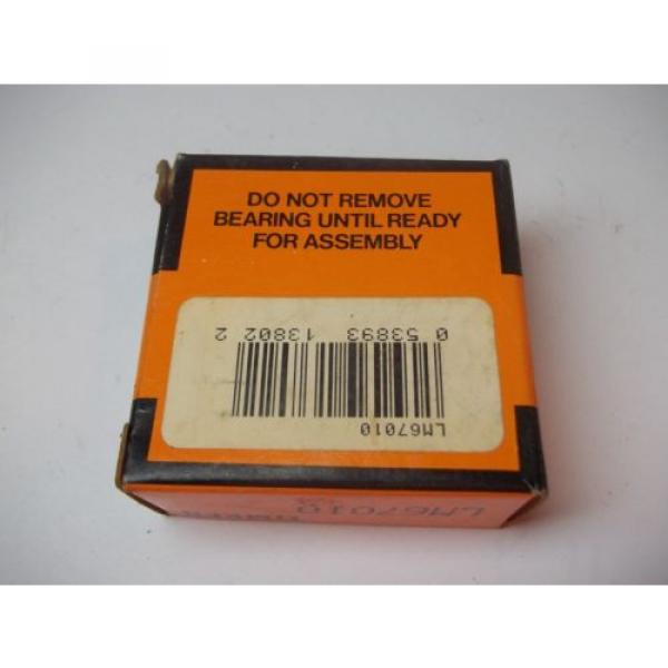 NIB TIMKEN TAPERED ROLLER BEARINGS MODEL # LM67010 NEW OLD STOCK #4 image