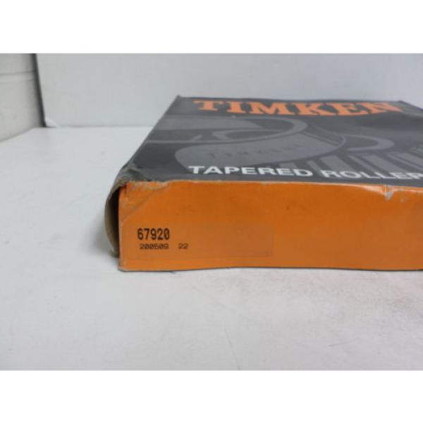 TIMKEN 67920 Tapered Roller Bearings Cup NEW IN BOX #2 image