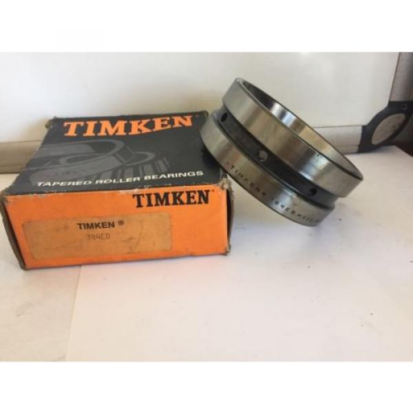 Timken 384ED Tapered Roller Bearing, Double Cup, Standard Tolerance, Straight Ou #1 image