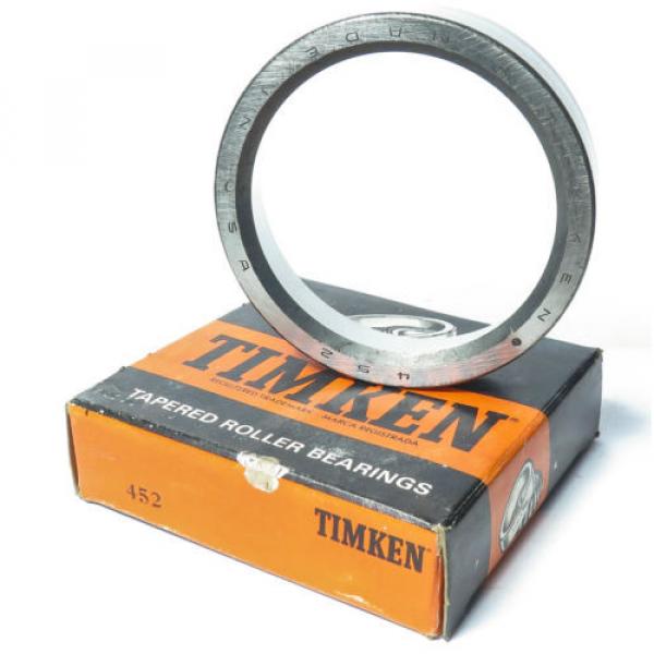 NEW Timken 452 Tapered Roller Bearing Cup OD: 4-1/4&#034;, Width: 1.063&#034; #2 image