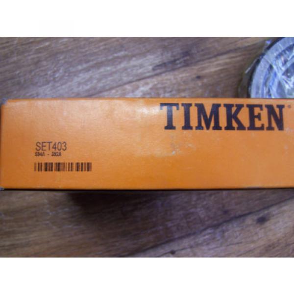 Two Timken Tapered Roller Bearing Bearings SET403, 594A-592A New in the Box #3 image