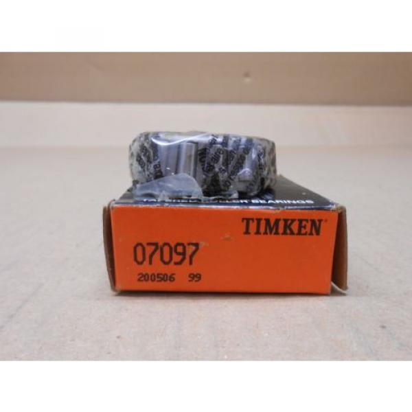 1 NIB TIMKEN 07097 TAPERED ROLLER BEARING CONE 0.9843 IN ID,0.5613 IN CONE WID #1 image