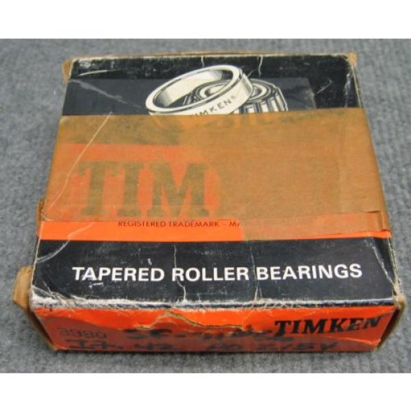 TIMKEN 3980 TAPERED ROLLER BEARING,ITEM IS NEW IN ORIGINAL PACKAGE #4 image