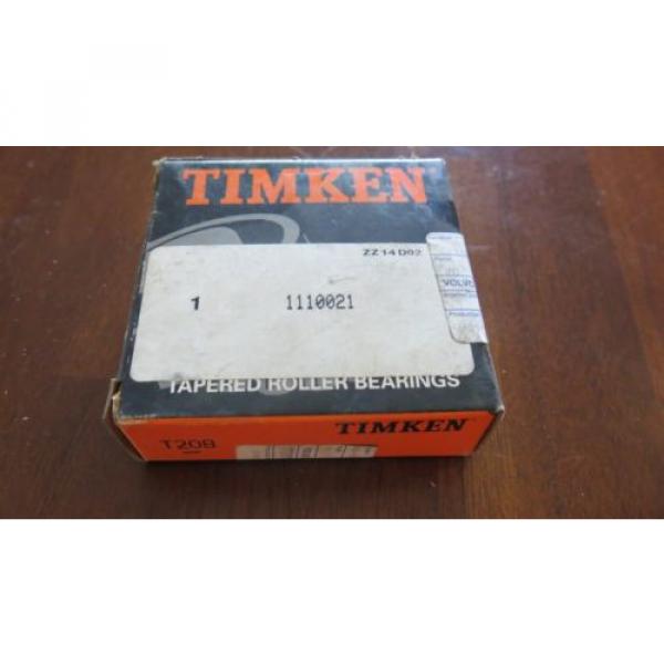 Timken T208 Tapered Roller Bearings-New In Box &amp; Sealed in Plastic #1 image