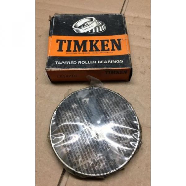 NEW TIMKEN L814710 Tapered Roller Bearing Cup - Original Box and Packaging. #1 image