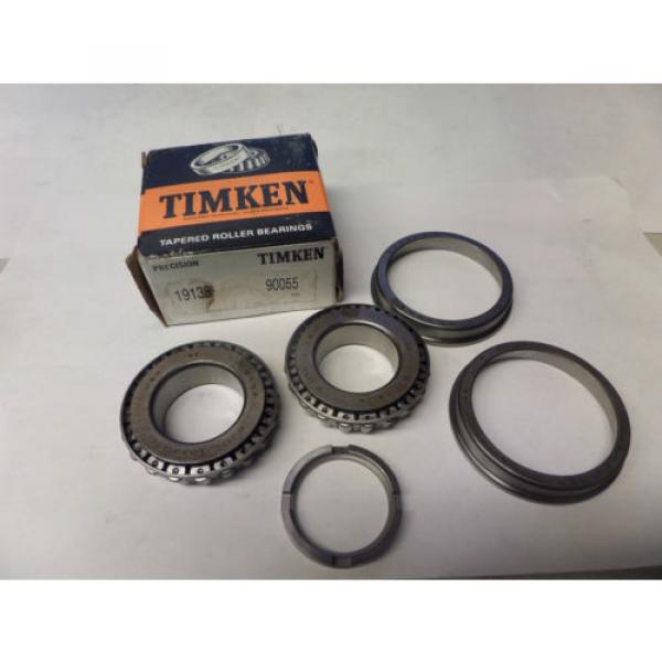 Timken Precision Tapered Roller Bearing Two Single Row Assembly 19138 90055 New #1 image