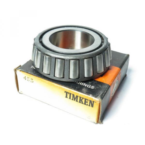 Timken 455 Tapered Roller Bearing, Standard Tolerance, 2.000&#034; ID, 1.154&#034; Width #2 image