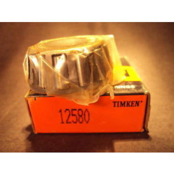 Timken 12580, Tapered Roller Bearing Single Cone #1 image