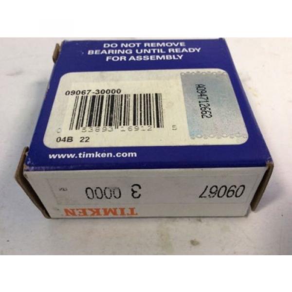 Timken 09067#3 Tapered Roller Bearing Single Cone 0.7500&#034; ID X 0.7500&#034; Width #4 image