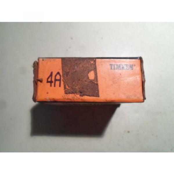 New in Box Timken Tapered Roller Bearing 4A NOS NIB Sealed #4 image