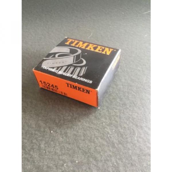 Timken 15245 Tapered Roller Bearing Cup, 2.4409 in, 0.5625 in W #1 image