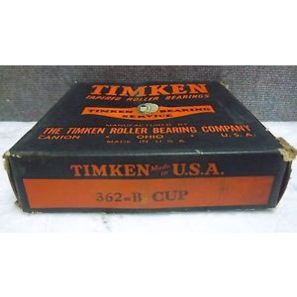 TIMKEN TAPERED ROLLER BEARING 362-B CUP NEW 362BCUP #1 image
