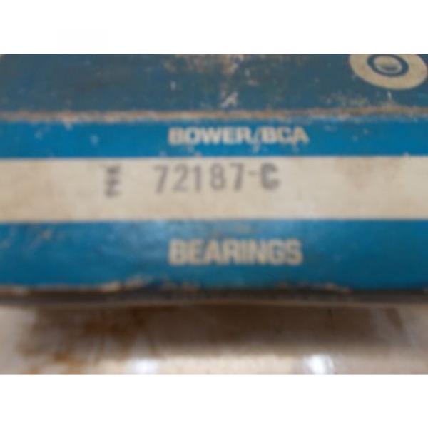 BOWER/BCA 72187-C 72187C Tapered Roller Bearing New #2 image